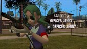 GTA San Andreas SABOTAGE Officer Jenny Pokemon Skin Mod